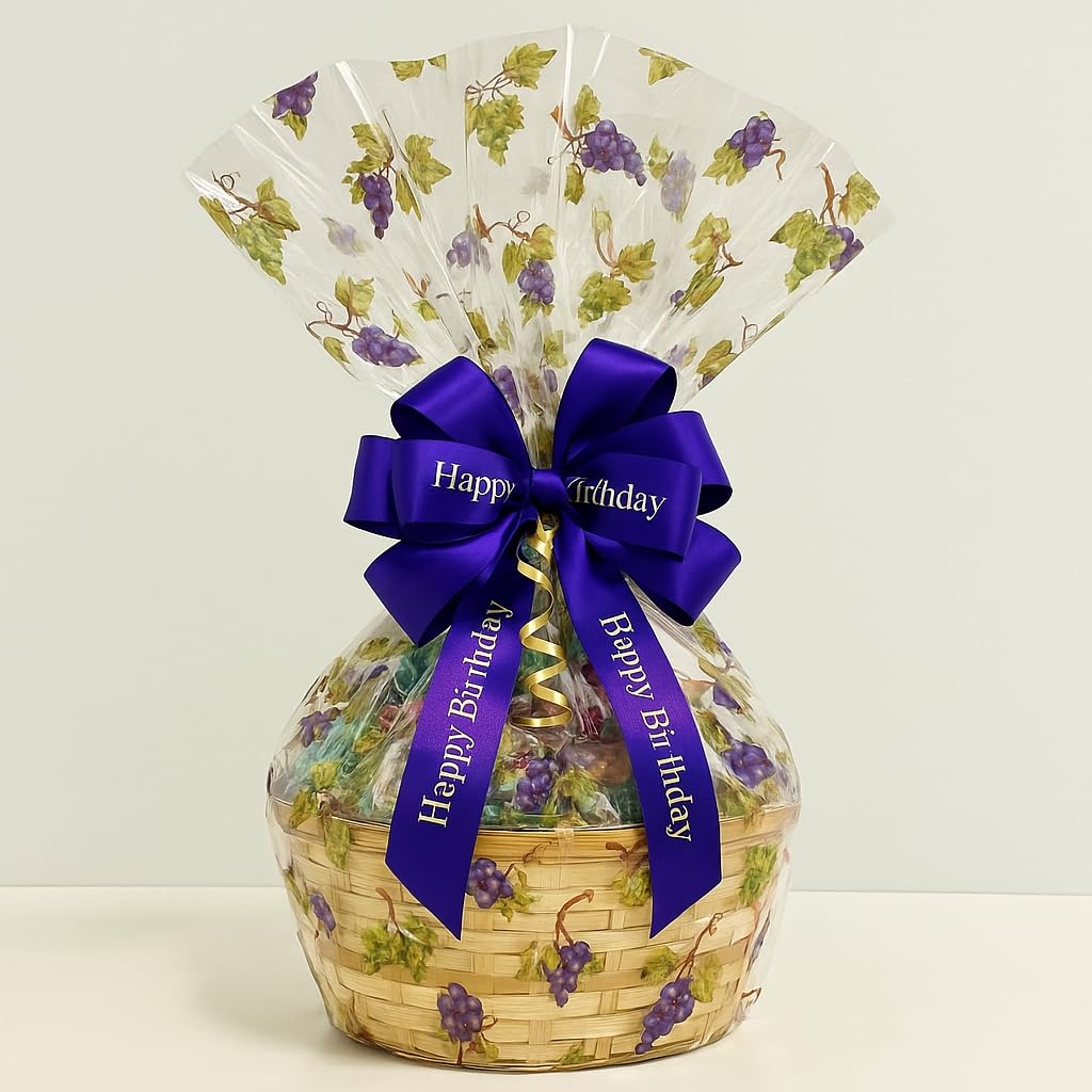 Customizable Gift Basket with Chocolates, Cookies, Snacks & Candy - Handcrafted by Mister Gift Basket - Perfect Birthday, Sympathy, Holiday, Thank