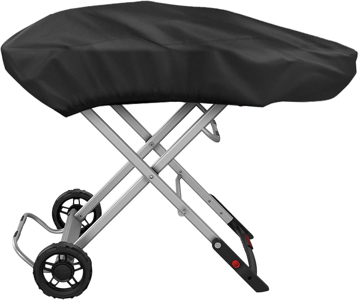 tonhui Grill Cover for Weber Traveler Portable Gas Grill 9010001, Outdoor Heavy Duty Waterproof Oxford Fabric Weather Resistant