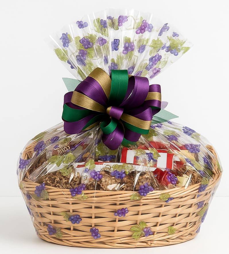 Customizable Gift Basket with Chocolates, Cookies, Snacks & Candy - Handcrafted by Mister Gift Basket - Perfect Birthday, Sympathy, Holiday, Thank