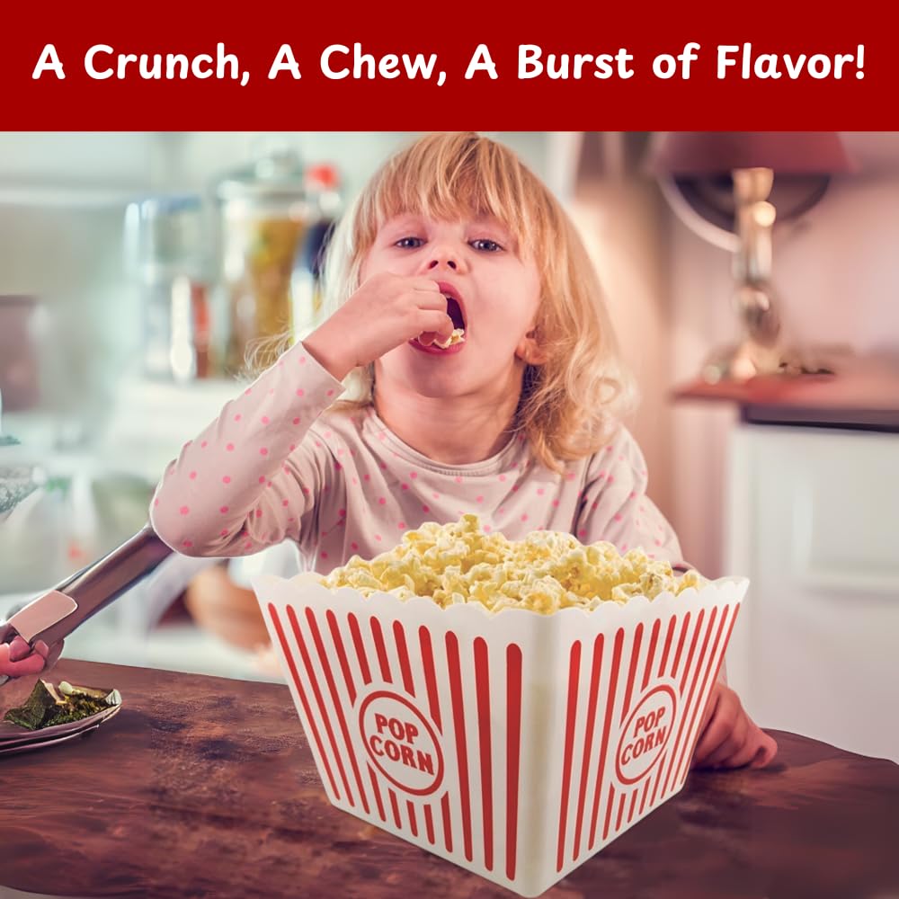 Movie Night Popcorn and Candy Gift Basket with 1 Movie Night Gift Card - Delicious Snacks and a Fun Movie Experience - Friendly Treats for the Whole