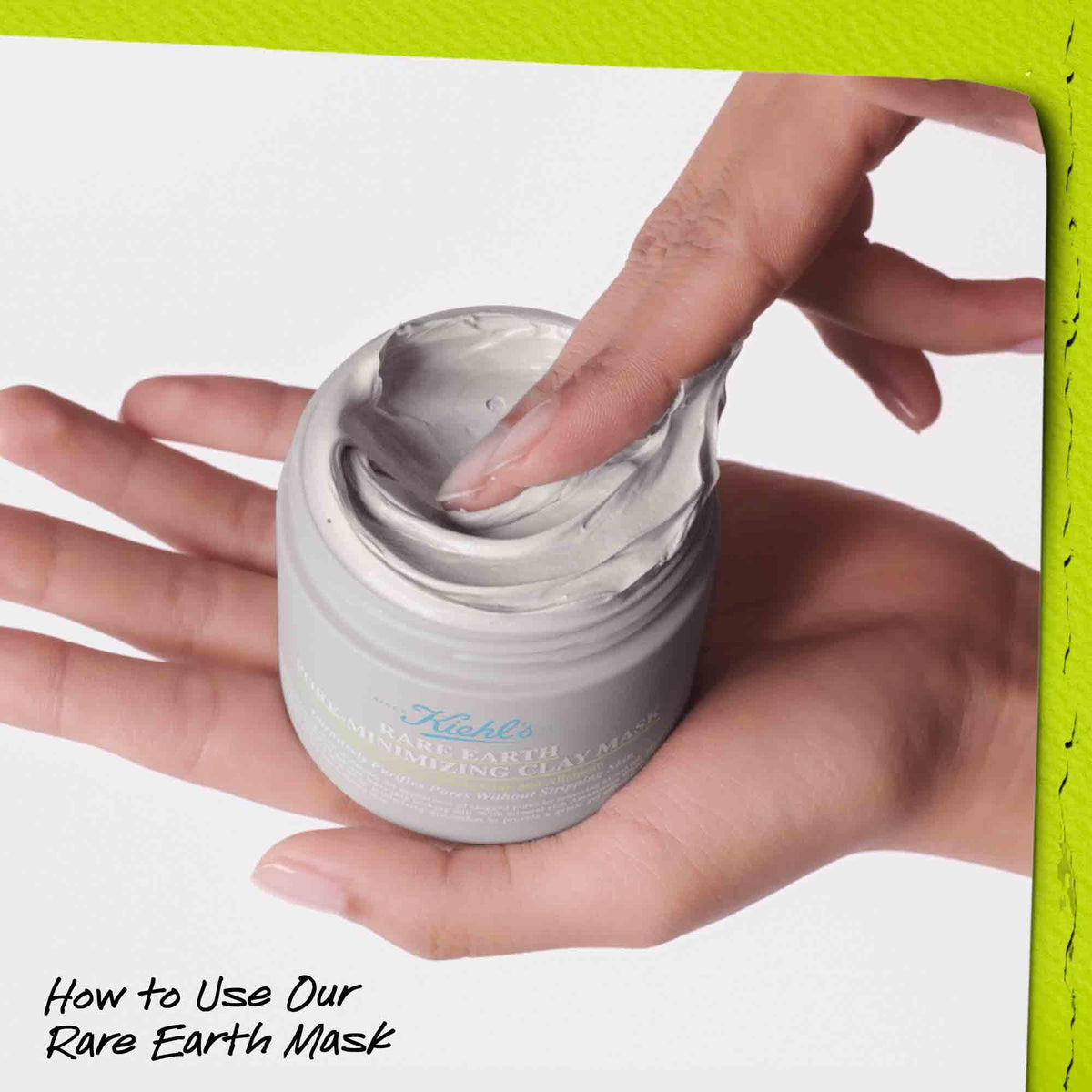 Kiehl's - Rare Earth Clay Face Mask - Minimizes Pores - Facial Mask