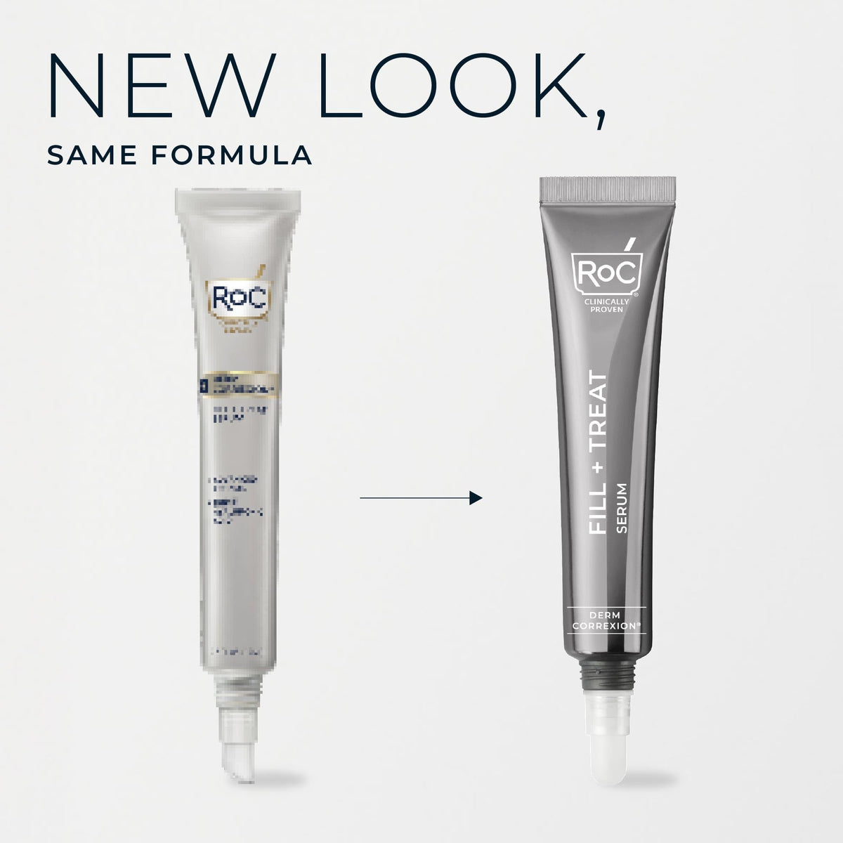RoC Derm Correxion Fill+Treat Retinol Serum, Deep Wrinkle Filler for Face