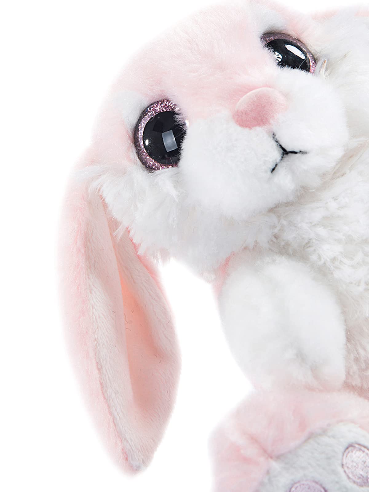 My OLi Plush Bunny Rabbit Stuffed Animal, 8.5 inches, Pink