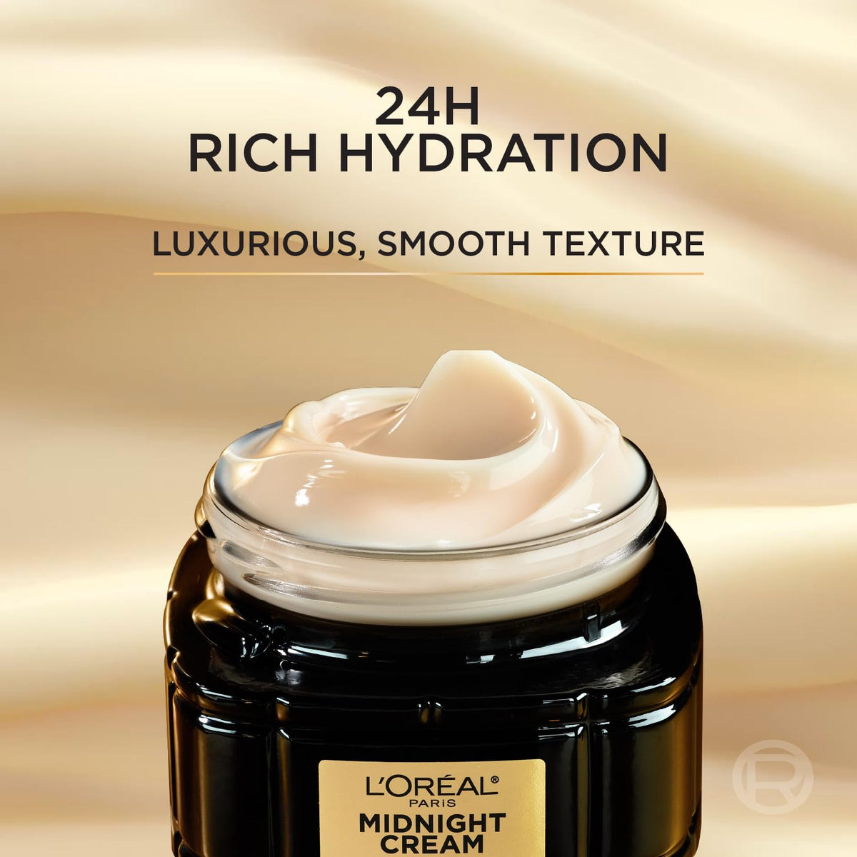 L'Oreal Paris Age Perfect Anti-Aging Midnight Cream 1.7 Oz + Serum Sample