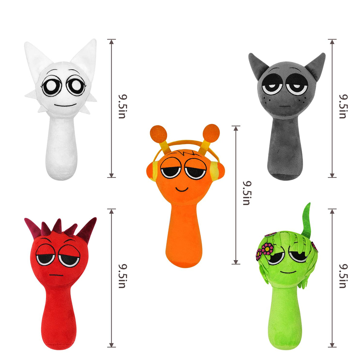 Sprunky Plush,Sprunky Plushies,Soft and Funs Stuffed Toys Dolls for Fans and Friends Christmas Birthday
