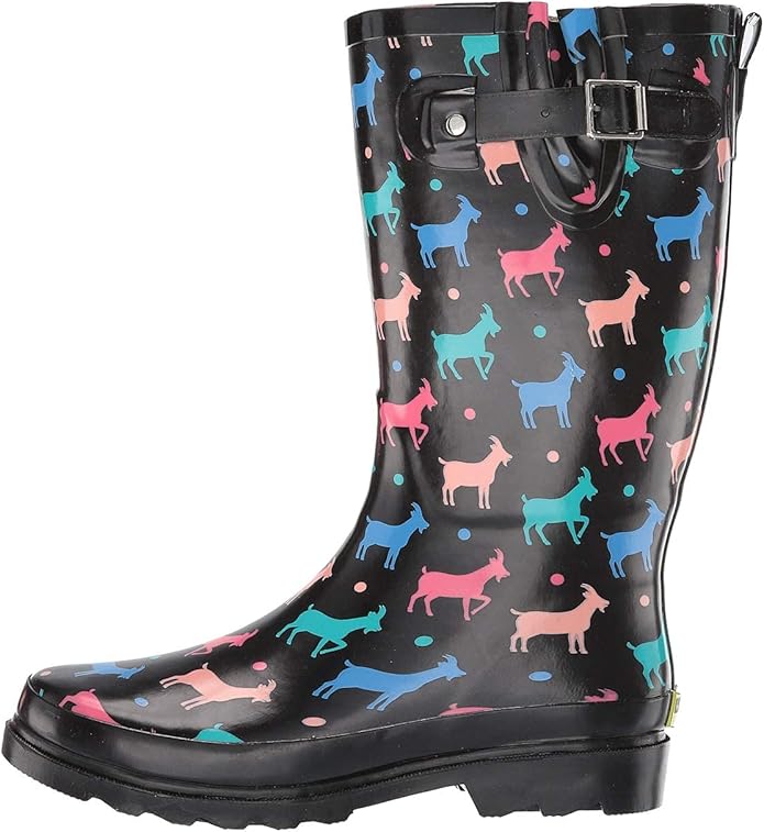 Western Chief Women's Tall Waterproof Rain Boot Outdoor Garden Shoes