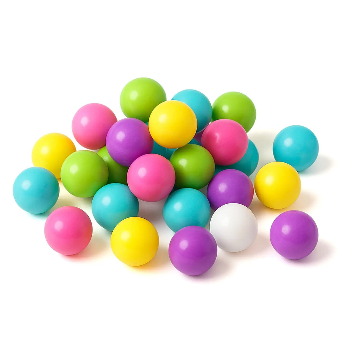 NY Spice Shop Mini Pastel Jawbreakers - 2 Pound Crunchy Jawbreakers Rock Hard Long Lasting Candy Bulk - Colorful Candy Balls for Parties, Snacks Time
