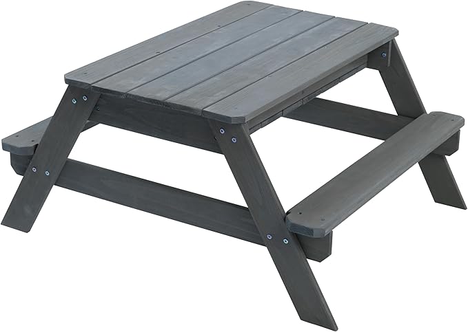 Jack & June Cedar Convertible Sand Box and Picnic Table Playset