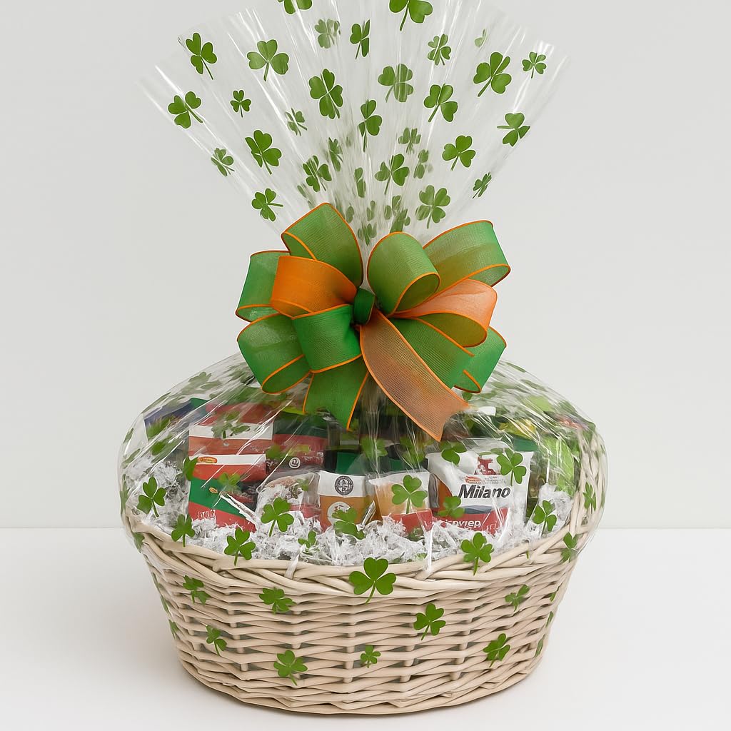 Customizable Gift Basket stuffed with chocolates cookies snacks and candies by MISTERGIFTBASKET.COM Hand-crafted for women men client sympathy