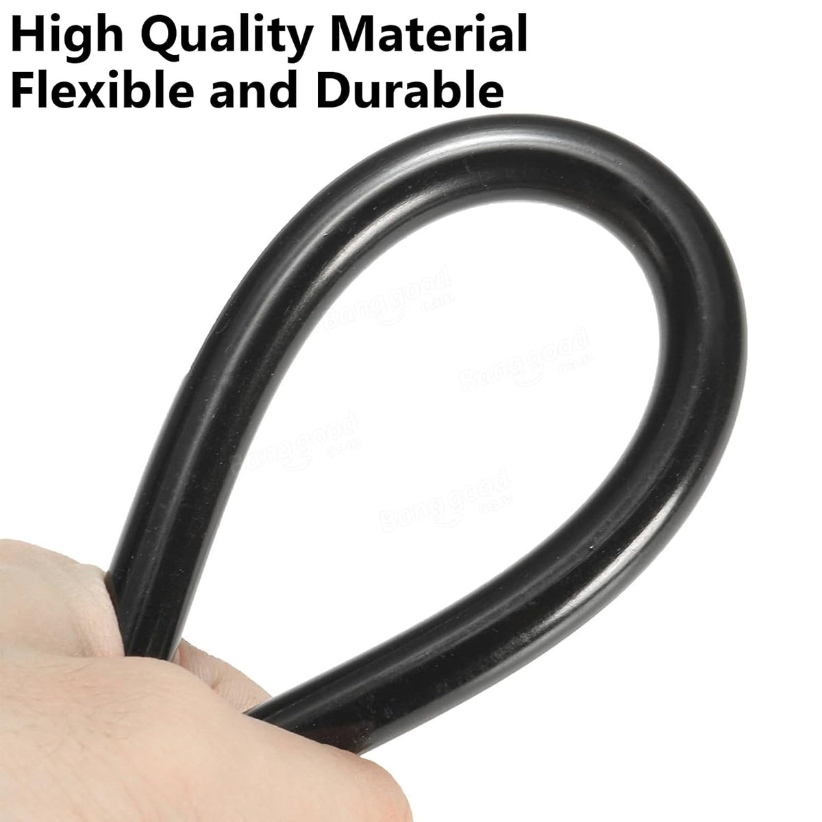 1/4 inch Drip Irrigation Tubing, 16FT Blank Distribution Tubing Drip Irrigation Hose, Garden Watering Drip Line for DIY Drip Irrigation System