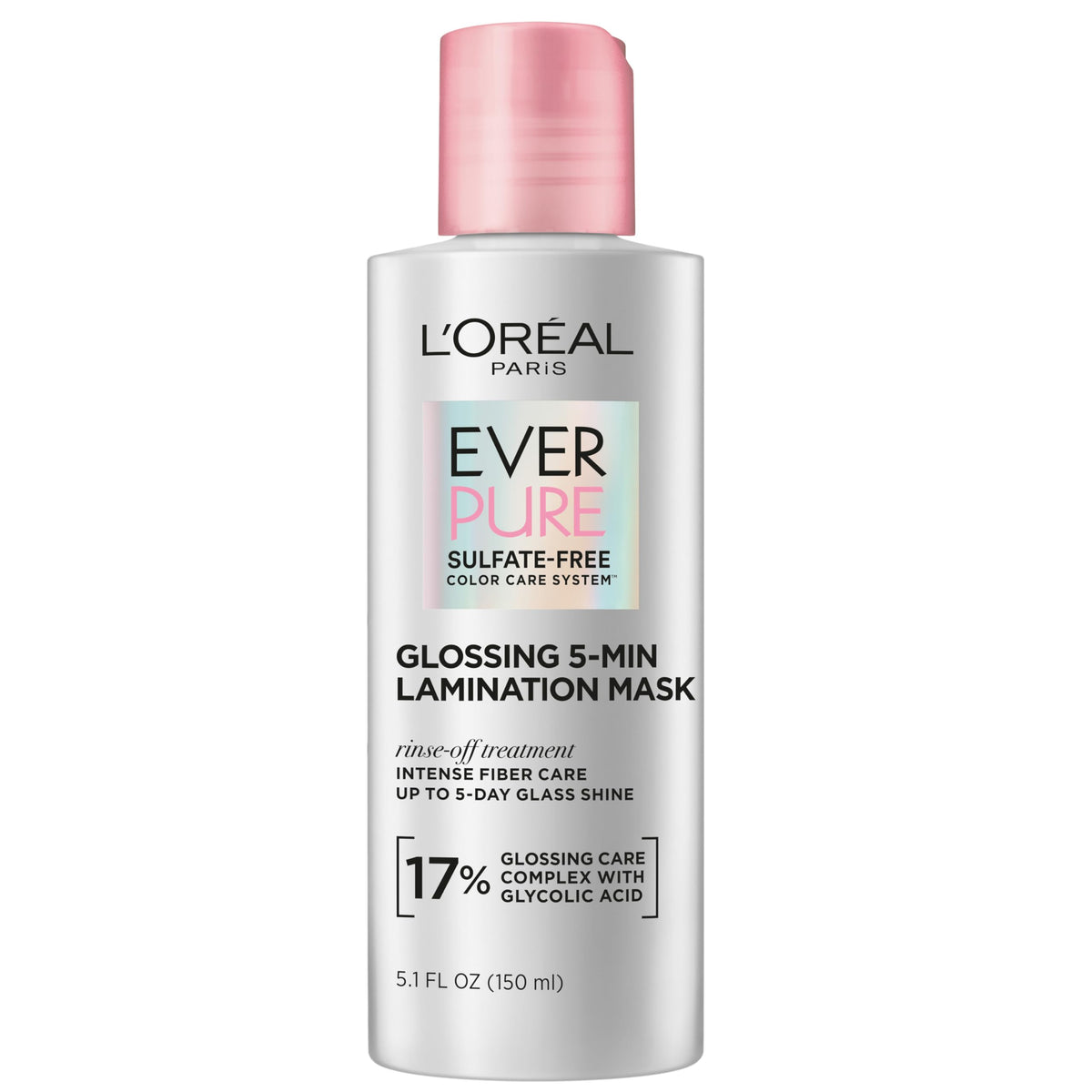 L'Oreal Paris Sulfate Free Glossing Lamination Hair Mask, 5.1 Fl Oz