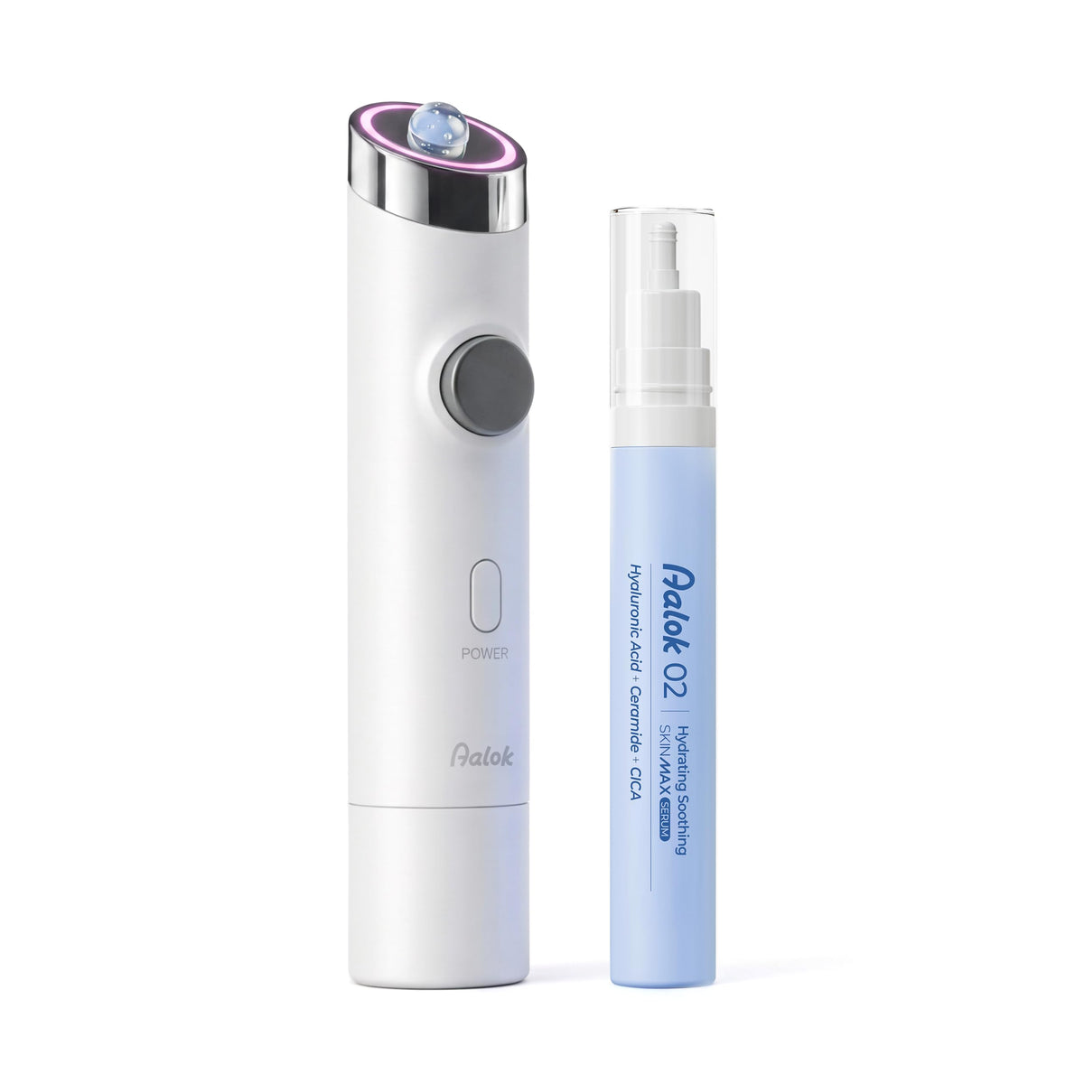 Aalok SKINMAX Facial Device (02 Hydrating Soothing, Device + Serum)