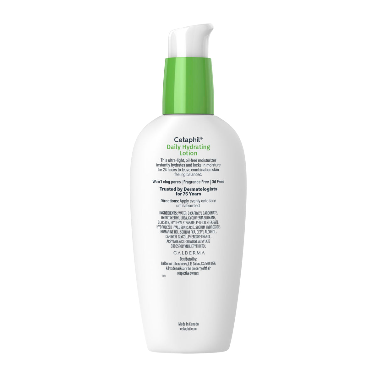Cetaphil Daily Hydrating Face Lotion, Hyaluronic Acid, 3oz