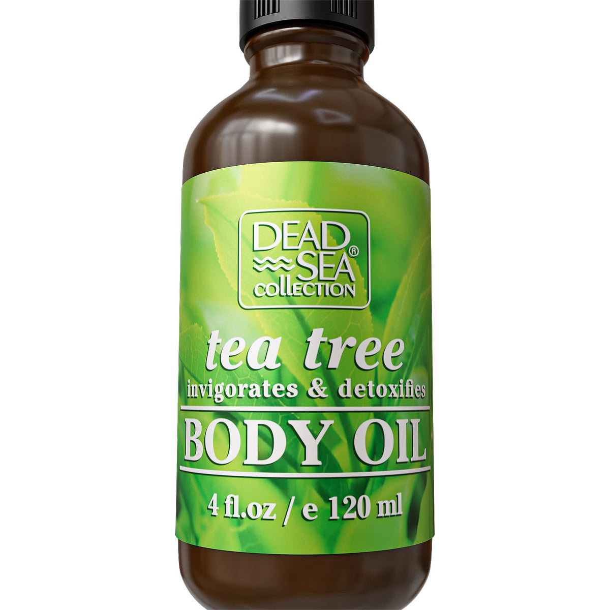 Dead Sea Collection Body Oil For Dry Skin - Tea Tree & Vitamin E Moisturizing Oil - Anti-Aging And Skin Elasticity Support - (4
