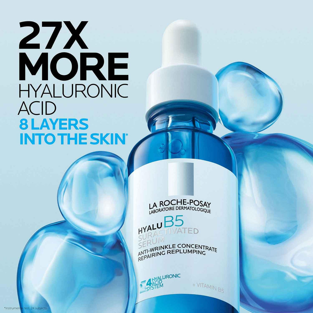 La Roche-Posay Hyalu B5 Hyaluronic Acid Serum for Face, Anti-Aging, 1 oz
