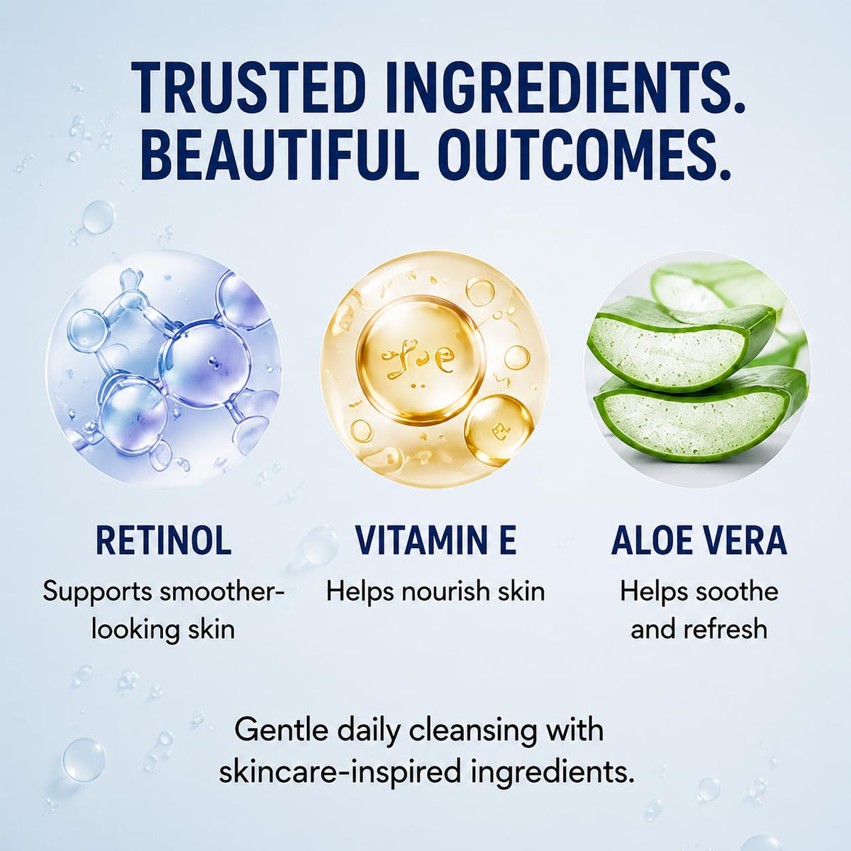 Global Beauty Care Retinol Waterproof Makeup Remover Facial Cleansing Wipes