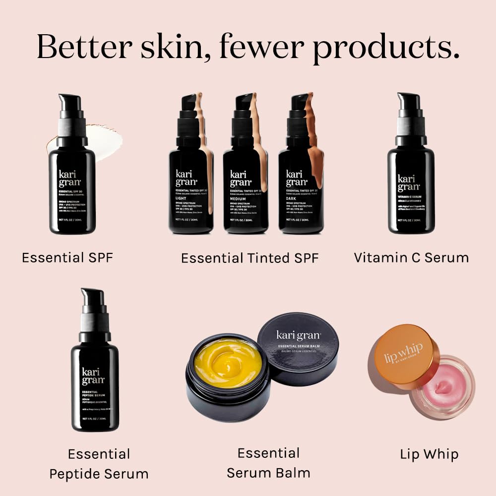 Kari Gran Peptide Smoothing Lip Whip | Lip Balm | Barely There Vanilla