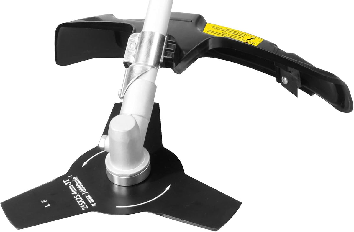 SENIX GTBCU4QL-M 4QL 31 cc Gas Brush Cutter, 4-Cycle String Trimmer and Edger Lawn Tool with Straight Shaft, Front D-Handle, Bump Feed, 17.7 Inch Cutting Width
