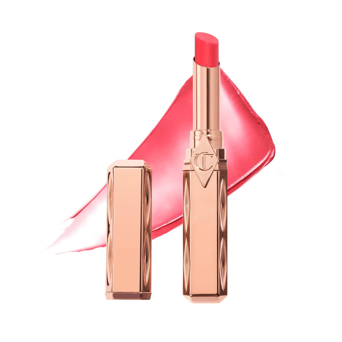 Charlotte Tilbury Pillow Talk Blush Balm Lip Tint - Buildable Sheer Tint