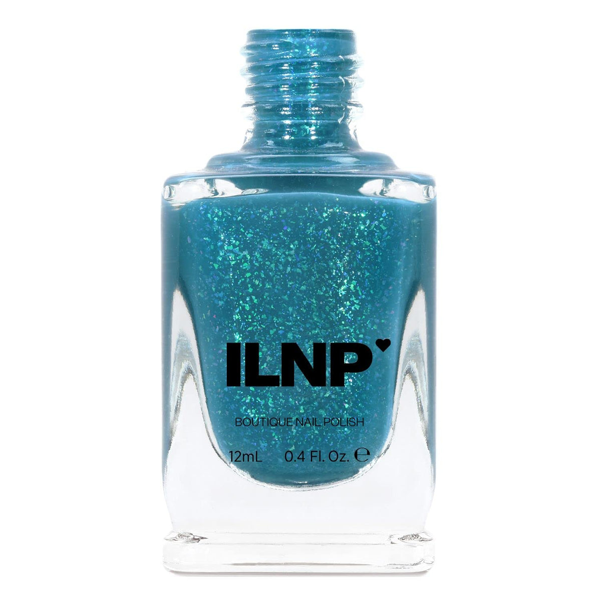 Ilnp The Message - Celadon Blue Jelly Shimmer Nail Polish