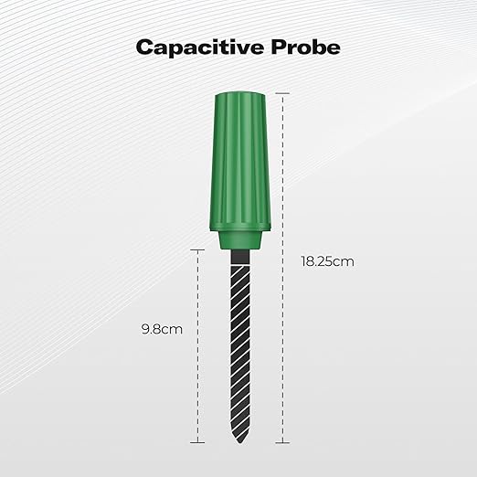 THIRDREALITY Smart Soil Moisture Sensor 2Pack,Zigbee hub Needed,Capacitive Probe,Moisture/Temperature Meter for Garden Planting,Compatible with Homey,Hubitat, SmartThings,Home Assistant