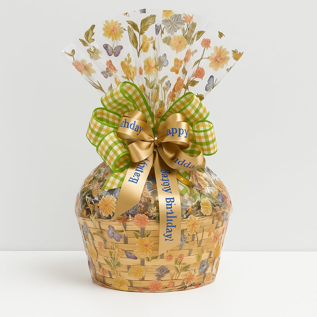 Customizable Gift Basket with Chocolates, Cookies, Snacks & Candy - Handcrafted by Mister Gift Basket - Perfect Birthday, Sympathy, Holiday, Thank