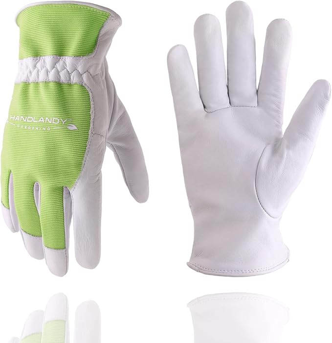 HANDLANDY Women Safety Work Gloves Utility Touch Screen Working Grip Glove for Yardwork Gardening Breathable Mechanic Gloves