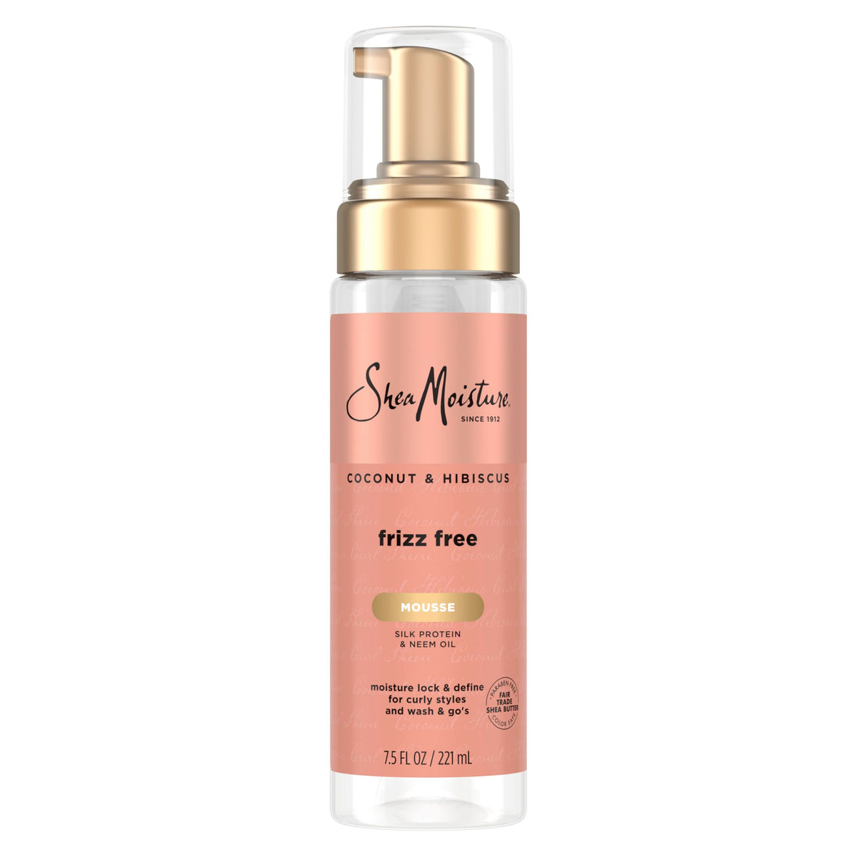 SheaMoisture Coconut & Hibiscus Frizz-Free Curl Mousse 7.5 fl Oz