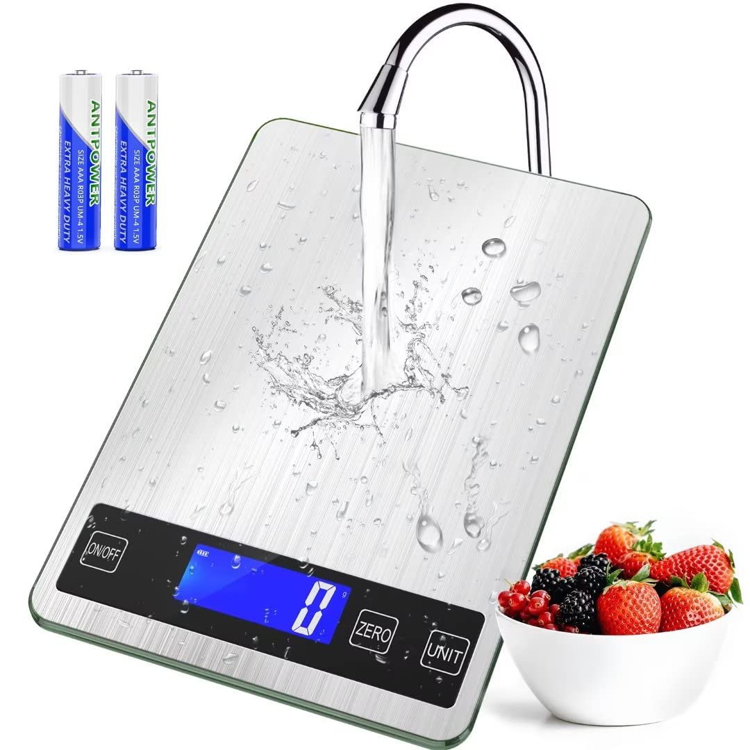 BACK KTCL''Cooking Master' 22lb Digital Kitchen Food Scale