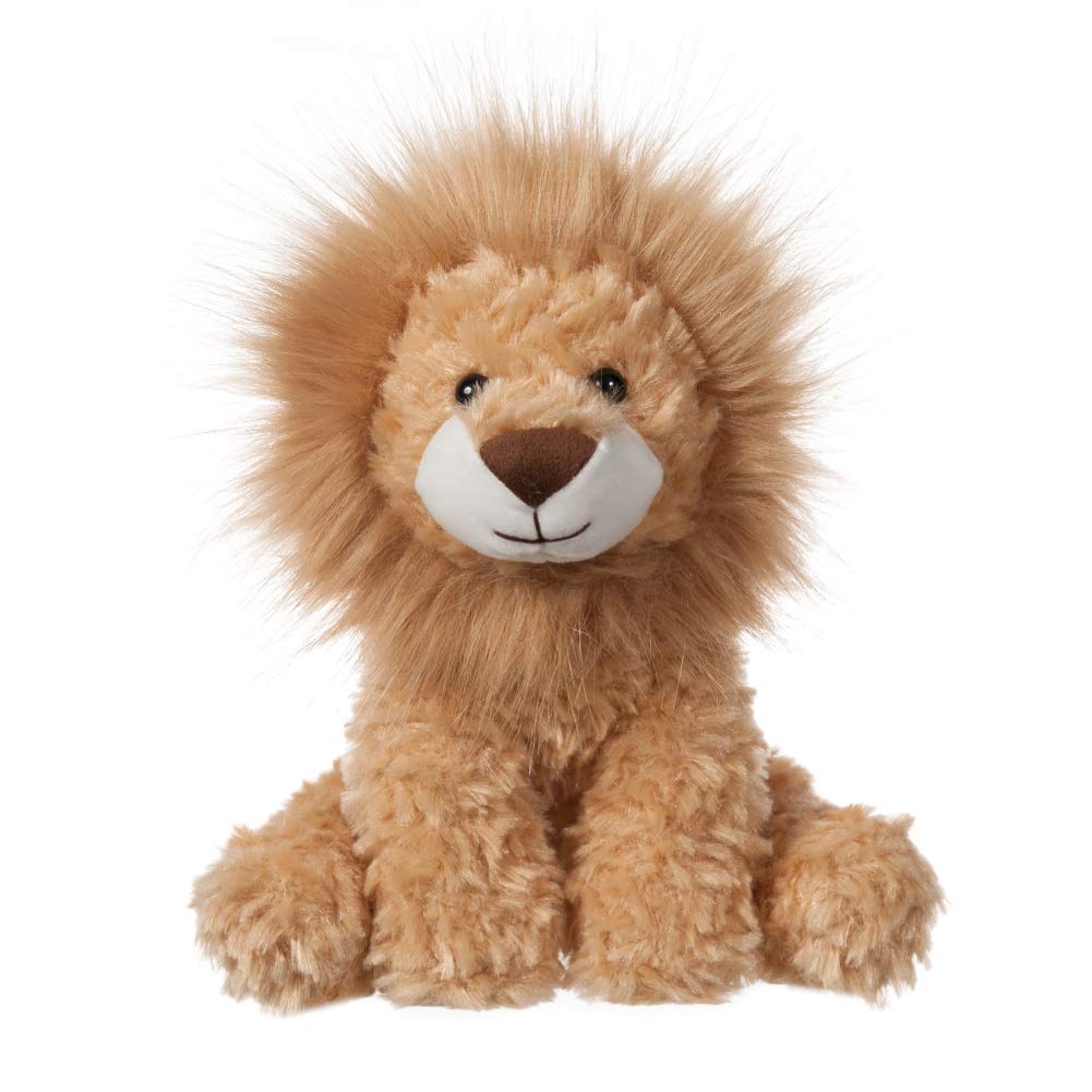 Apricot Lamb Toys Plush Yellow Plush Lion Soft Stuffed Animal for Kids 8''