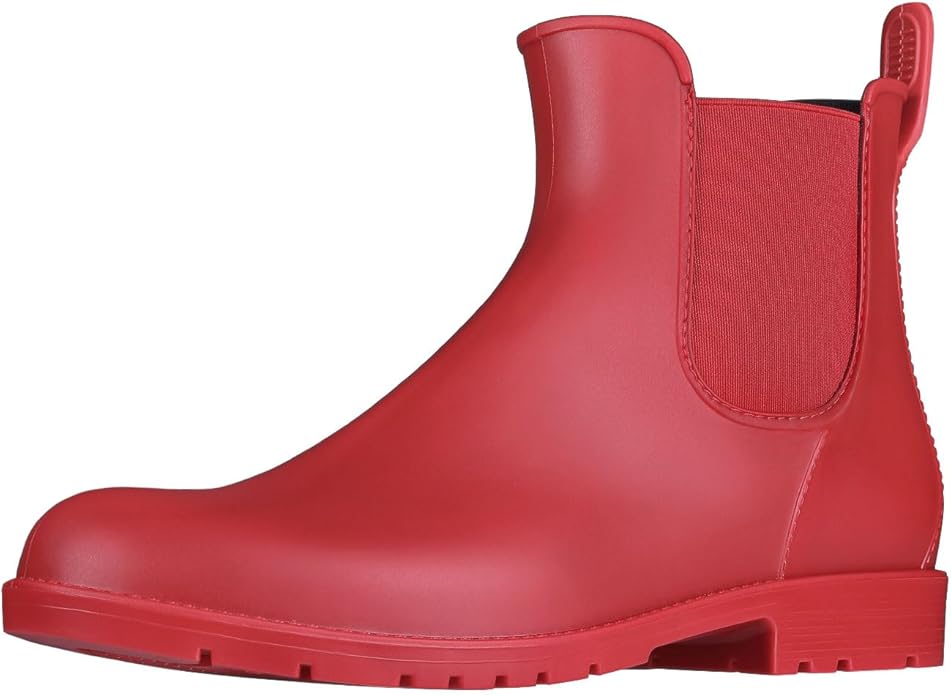 Asgard Women's Ankle Rain Boots Waterproof Chelsea Boots