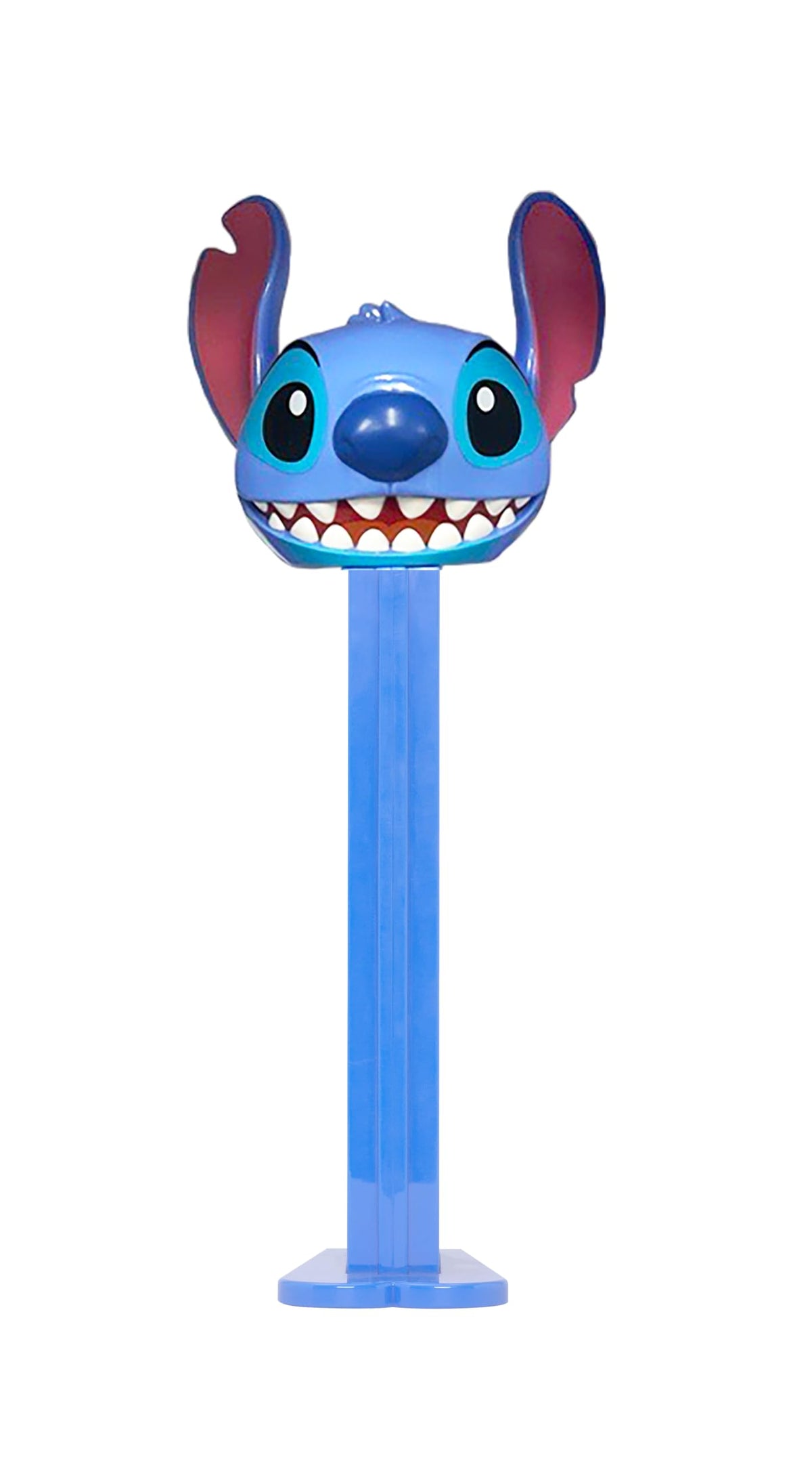 Giant PEZ Stitch Candy Dispenser - Lilo And Stitch's Giant Stitch PEZ Toy With Candy Refills | Stitch Dispenser Stands 12 Inches Tall