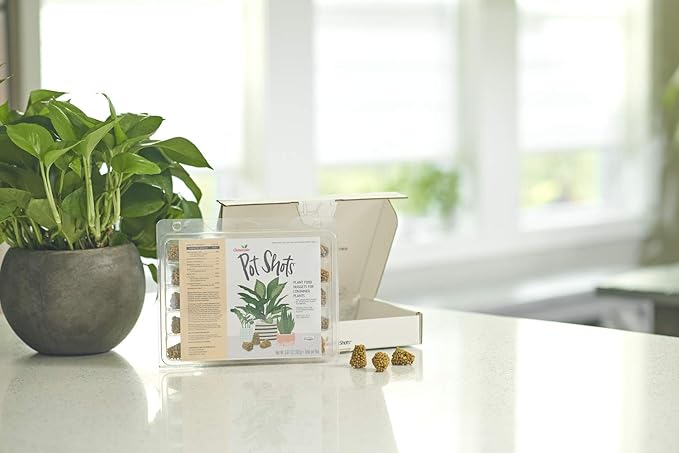 Osmocote PotShots: Premeasured House Plant Food, Feed for up to 6 Months, 25 Nuggets