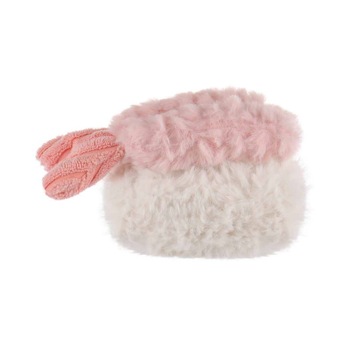 Apricot Lamb Plush Food Soft Stuffed Animals Plush Toys Shrimp Sushi 3.1''