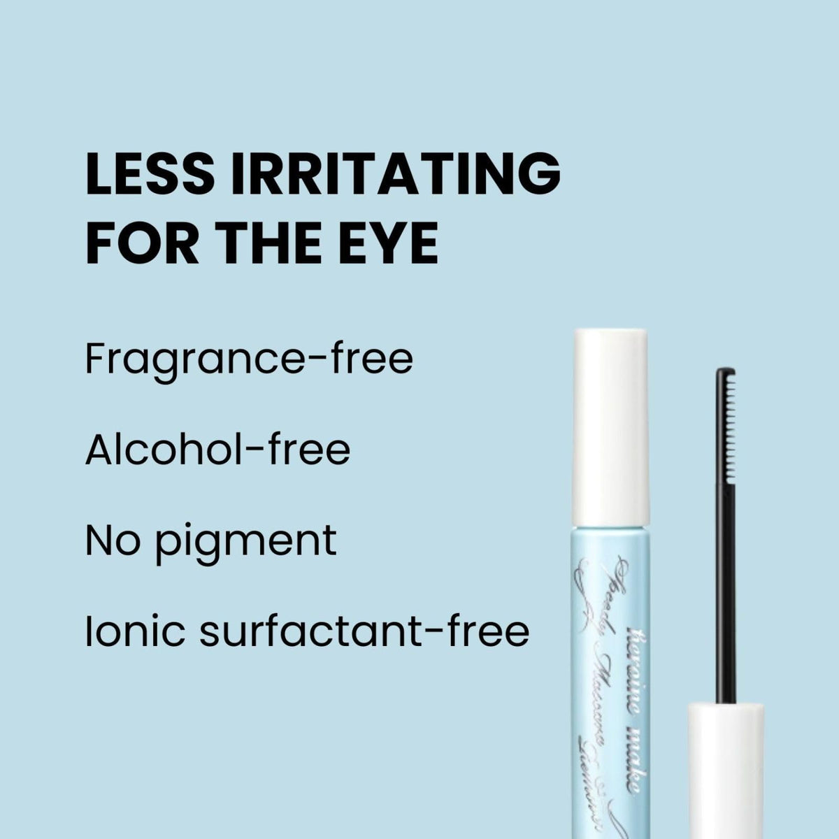 Heroine Make by KissMe Dense Volume Mascara Advanced Film + Eye Makeup Remover | Waterproof Mascara & Volumizing Lash Definition | Gentle Eye Makeup Remover for Sensitive Skin | Japanese Makeup