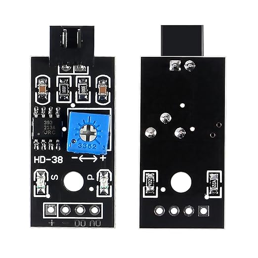 Alinan 2Sets Resistive Soil Moisture Sensor, Humidity Detector with Corrosion Resistant Probe, Digital Analog Signal Output for Garden Automatic Watering System