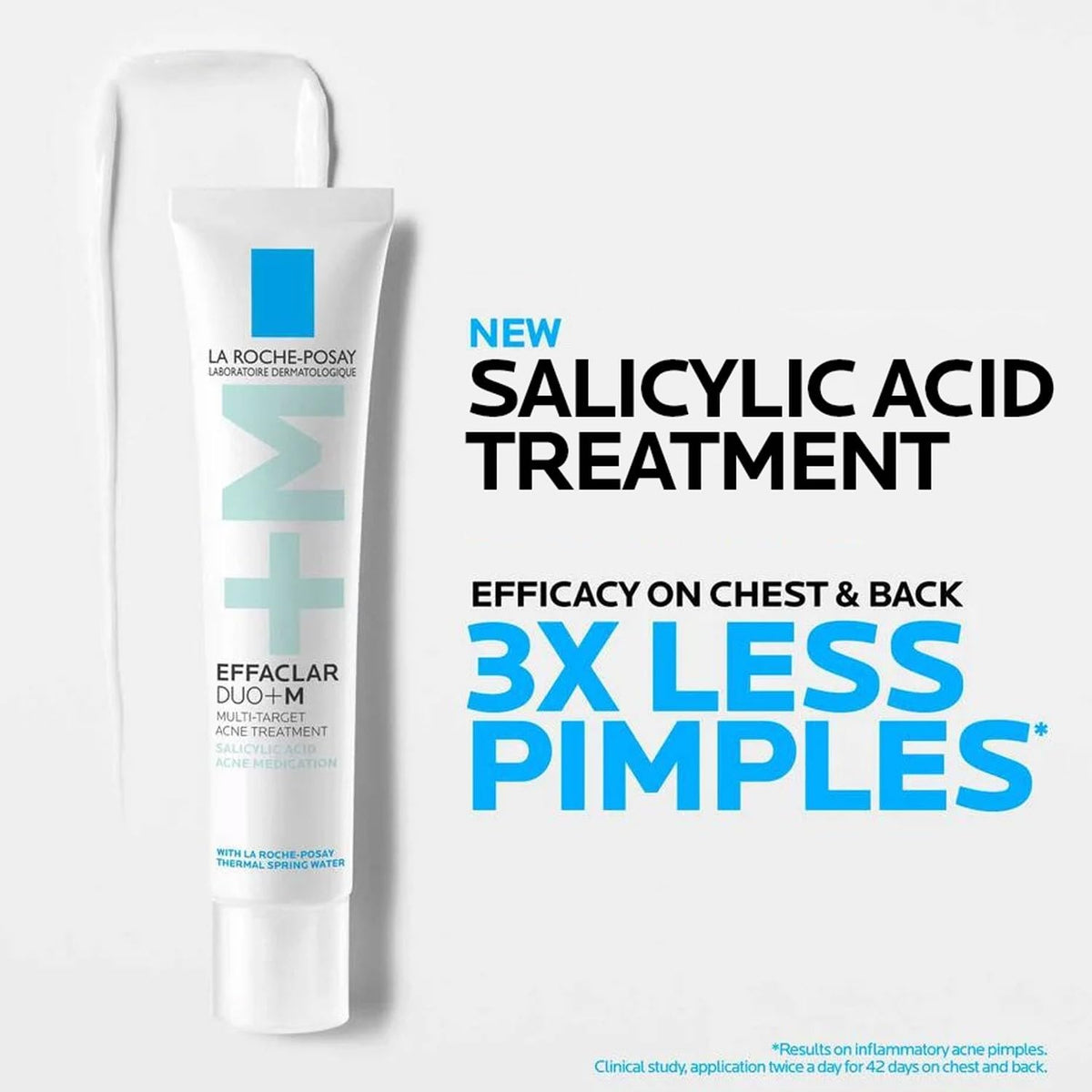 La Roche-Posay Effaclar Salicylic Acid Acne Treatment for Face 1.35 oz