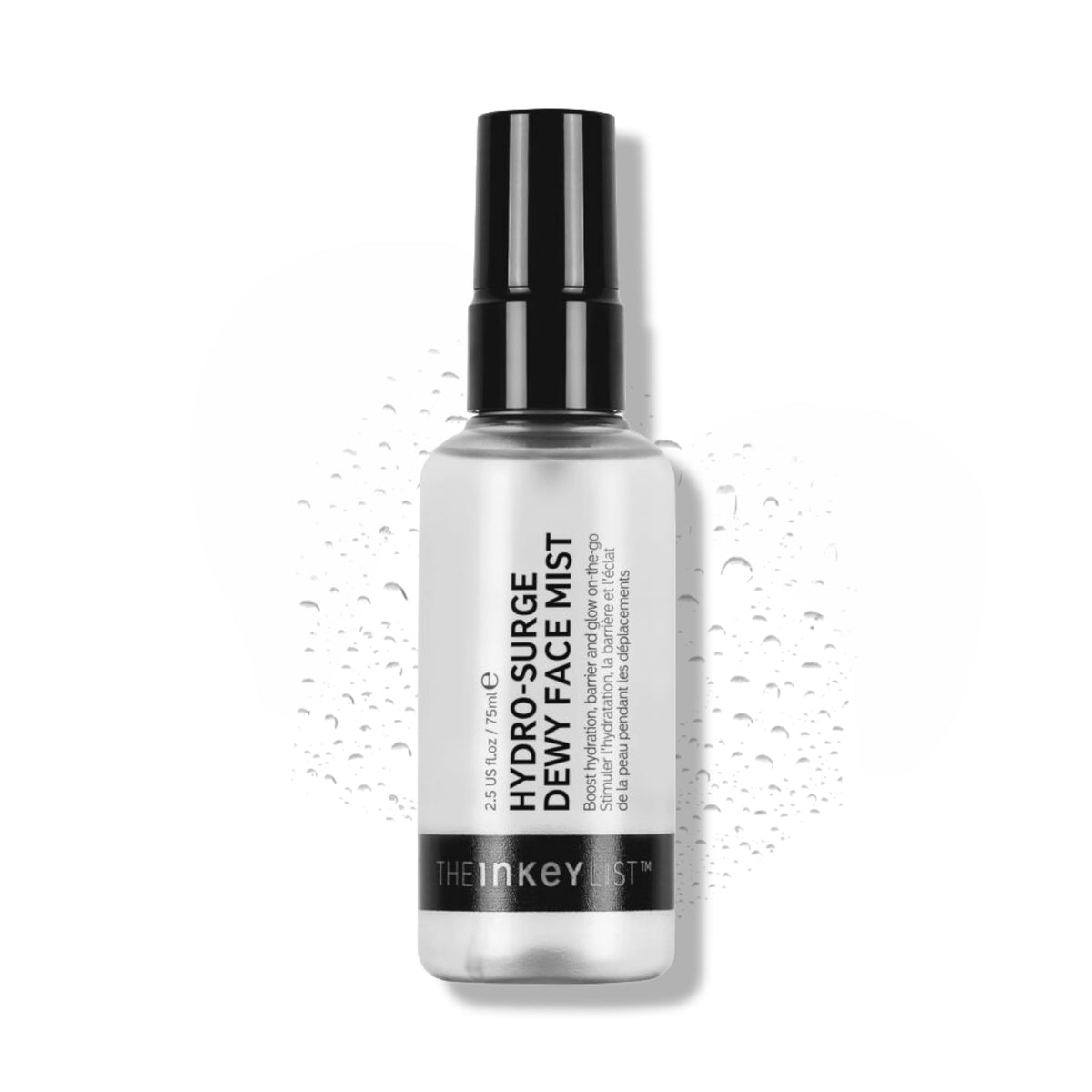 The INKEY List Hydro-Surge Dewy Face Mist 2.6 fl oz, Hydration Boosting Spray, Fragrance-Free & Alcohol-Free, Gentle Formula for Sensitive Skin, On-The-Go Application, Vegan Friendly