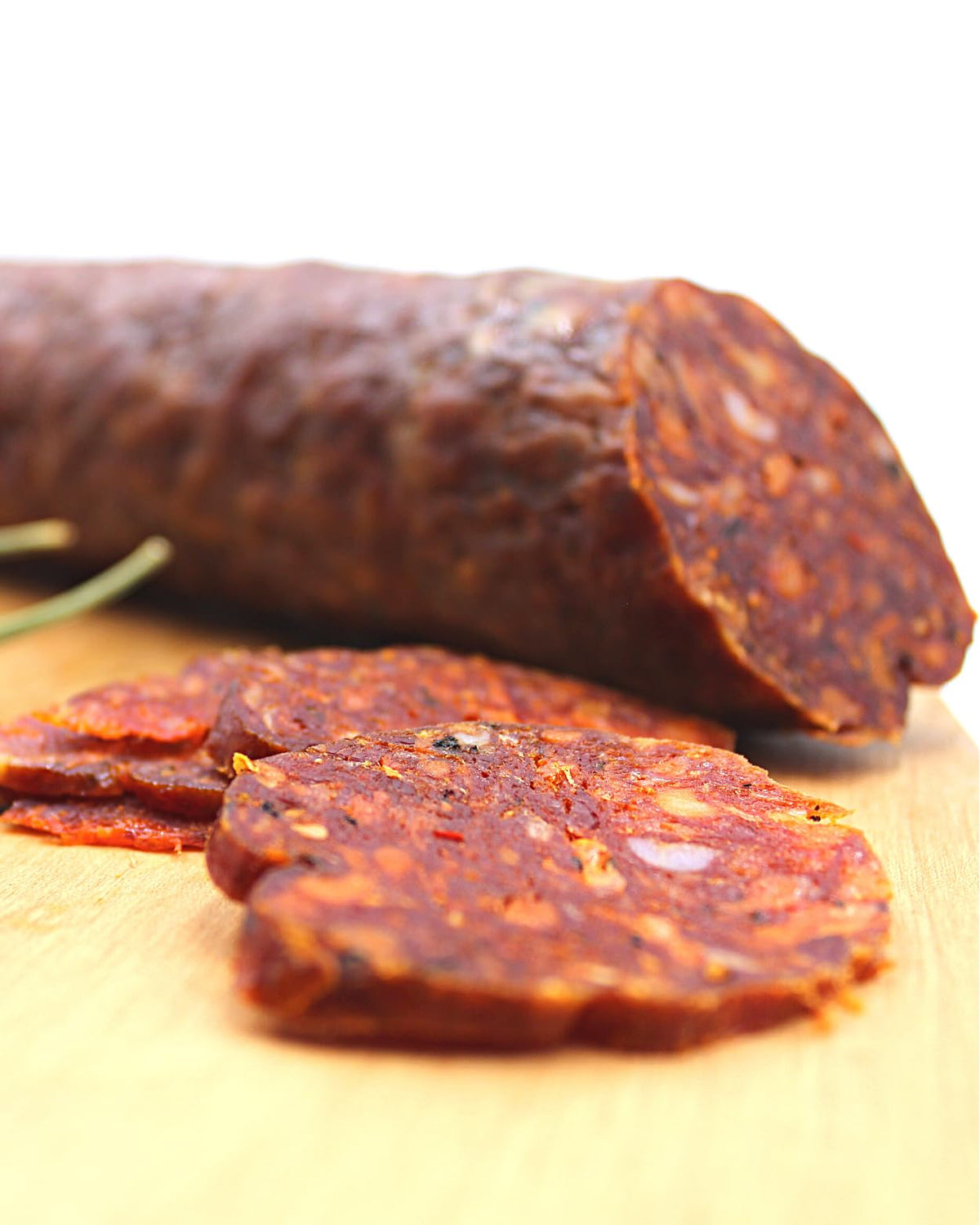 Fortuna's Sweet Soupy Salami - 2 x10 oz Sticks, Made in USA with All-Natural Pork, Nitrate-Free, Gluten-Free, & Dry-Cured - Perfect Snack for Any