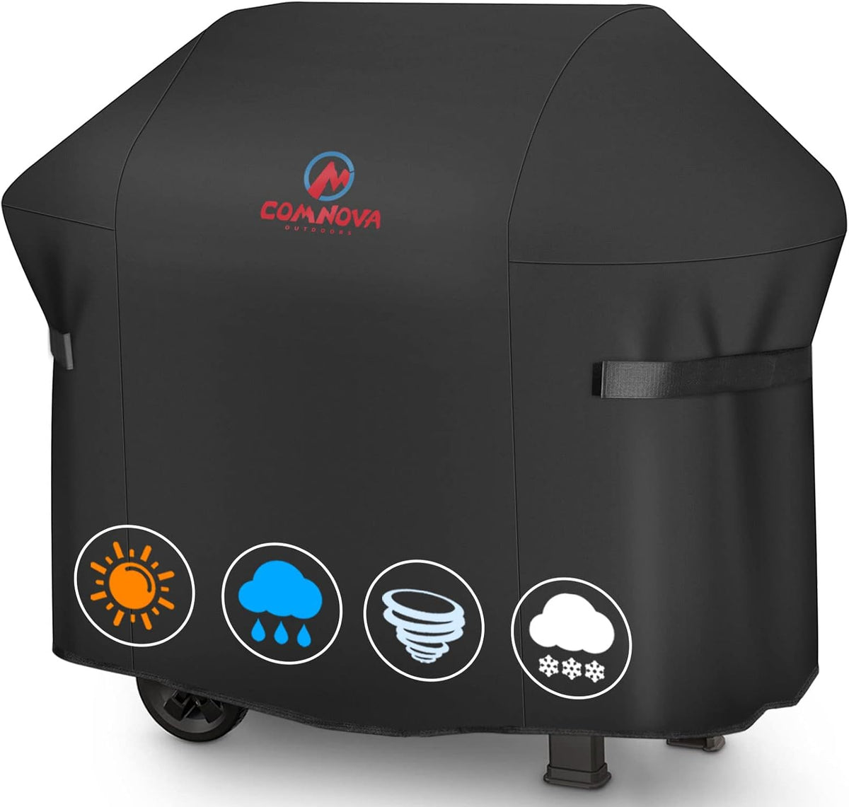 Comnova Grill Cover 52 Inch - BBQ Grill Covers for Weber Spirit 300 Series Gas Grill Heavy Duty & Waterproof, 7106 Weber Barbecue Cover for Spirit E310, Sprit E315, Spirit E330 and Spirit ii E310