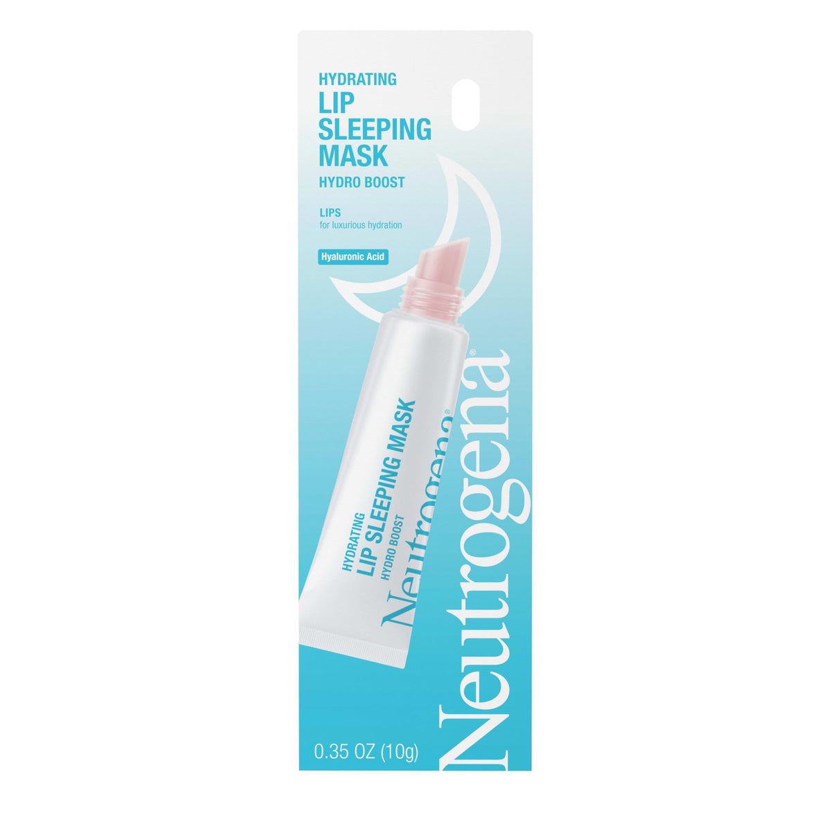 Neutrogena Hydro Boost Hydrating Lip Sleeping Mask, Clear, 0.35 oz