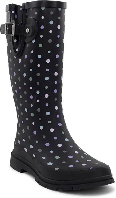 Western Chief Women's Tall Waterproof Rain Boot Outdoor Garden Shoes