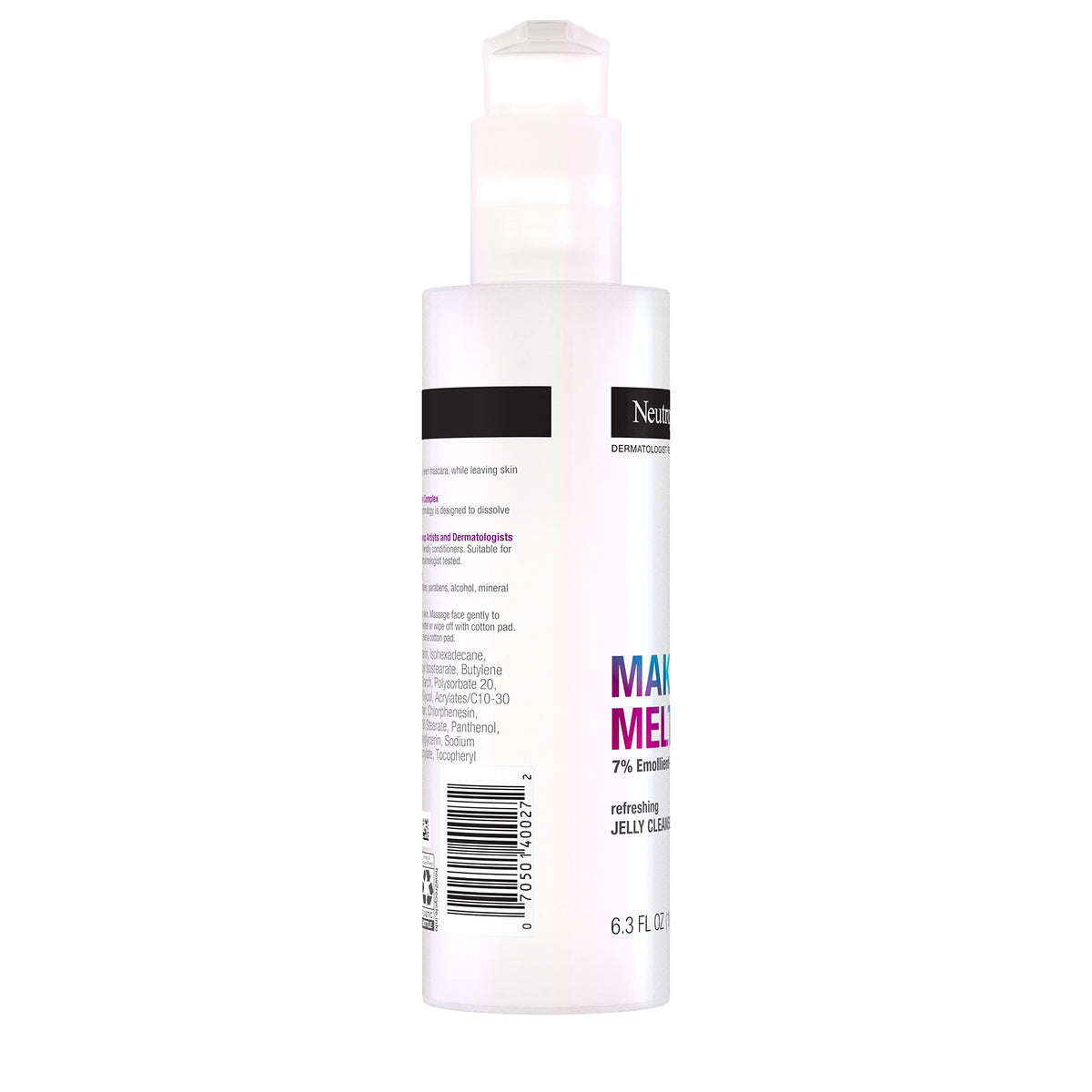 Neutrogena Makeup Melting Refreshing Jelly Cleanser, 6.3 fl oz