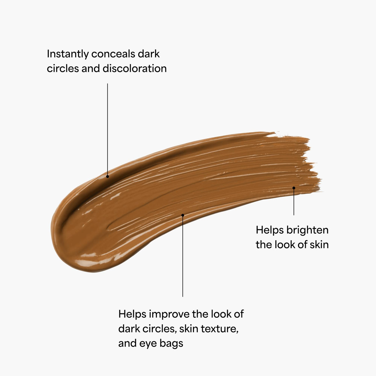 TULA Skin Care Radiant Skin Brightening Serum Concealer - Conceals Dark Circles & Discoloration, Longwearing & Crease-Resistant, Brightens the Appearance of Skin Over Time, Shade 170, 0.18 fl oz.