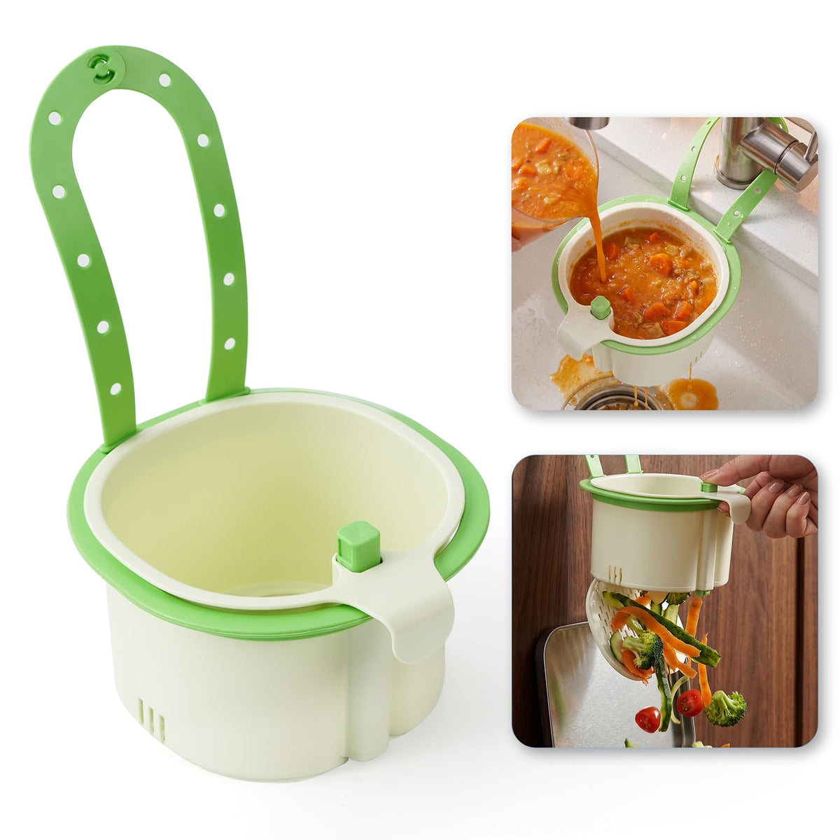 Kitchen Hanging Sink Drain Basket