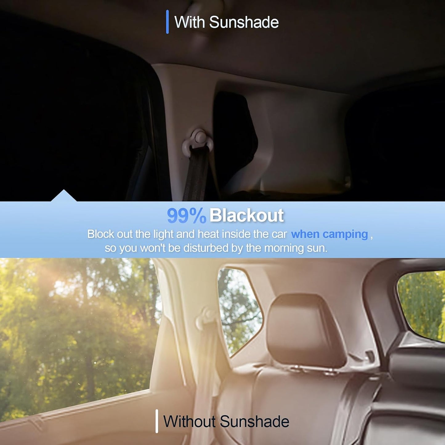 8pcs Car Window Shades for Honda CR-V 2023 2024 2025 Accessories,Windshield Side Rear Full Sunshade,Sun Visor UV Blocking, Privacy Protection and Blackout for Camping Outdoor