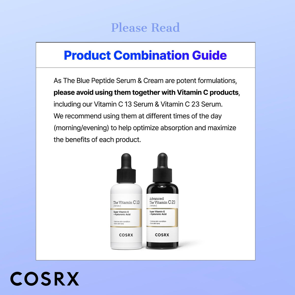 COSRX The Blue Copper Peptide Bakuchiol Serum, Glow & Plumping, 1.69 Fl Oz