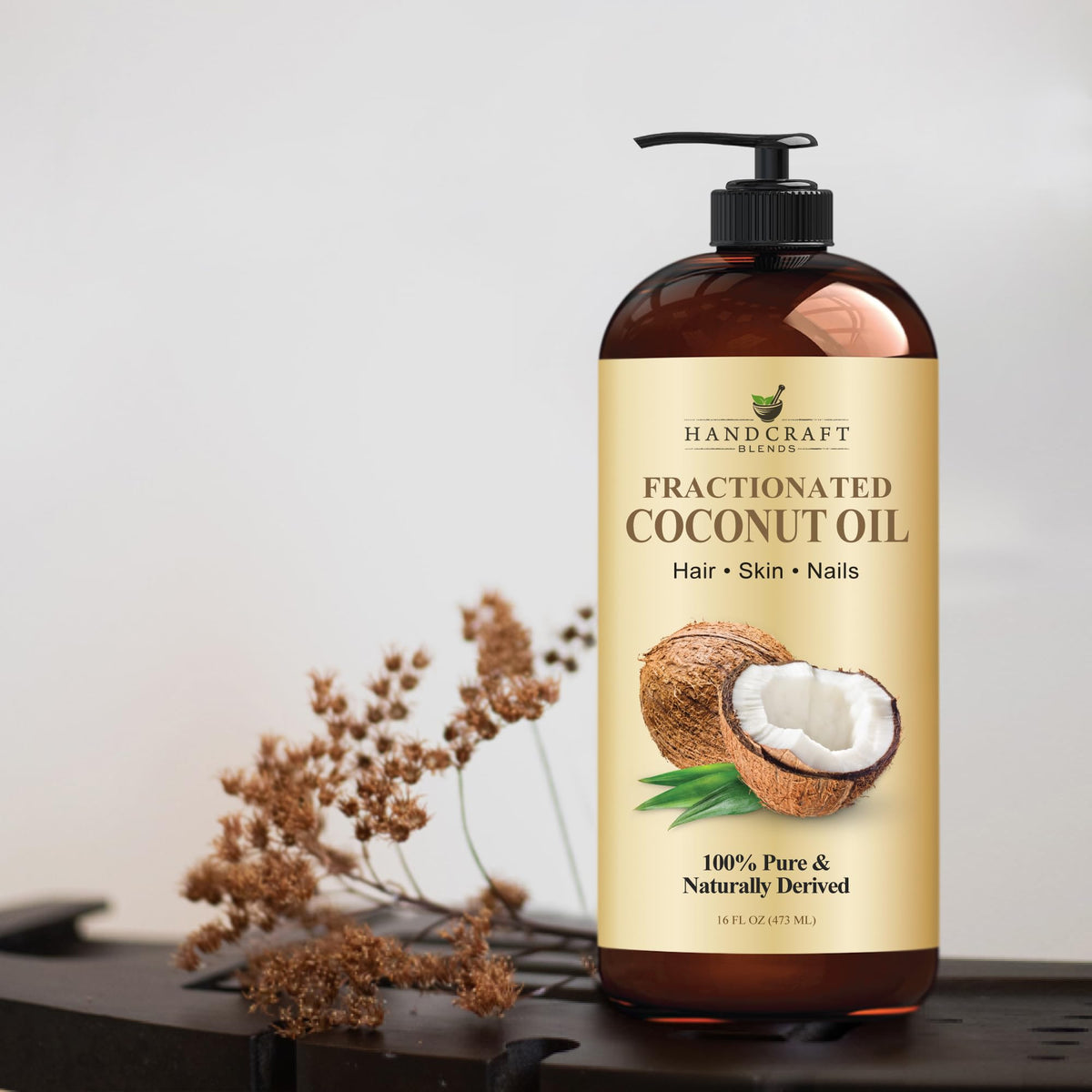 Handcraft Blends Fractionated Coconut Oil - 16 Fl Oz