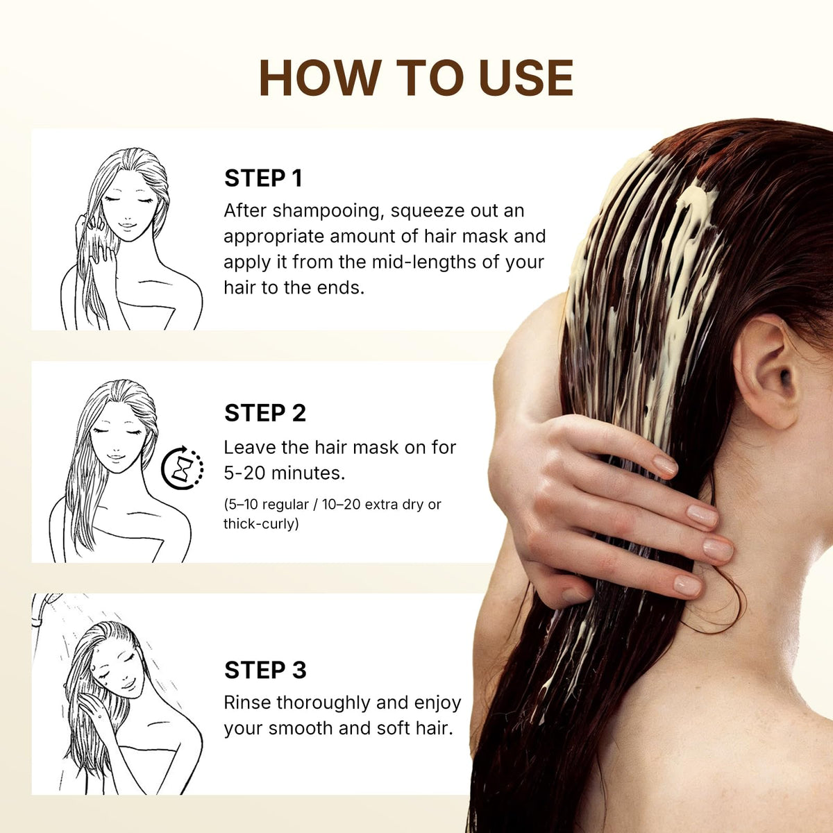 Karseell Collagen Hair Mask for Dry, Frizzy, Damaged Hair 16.90 oz