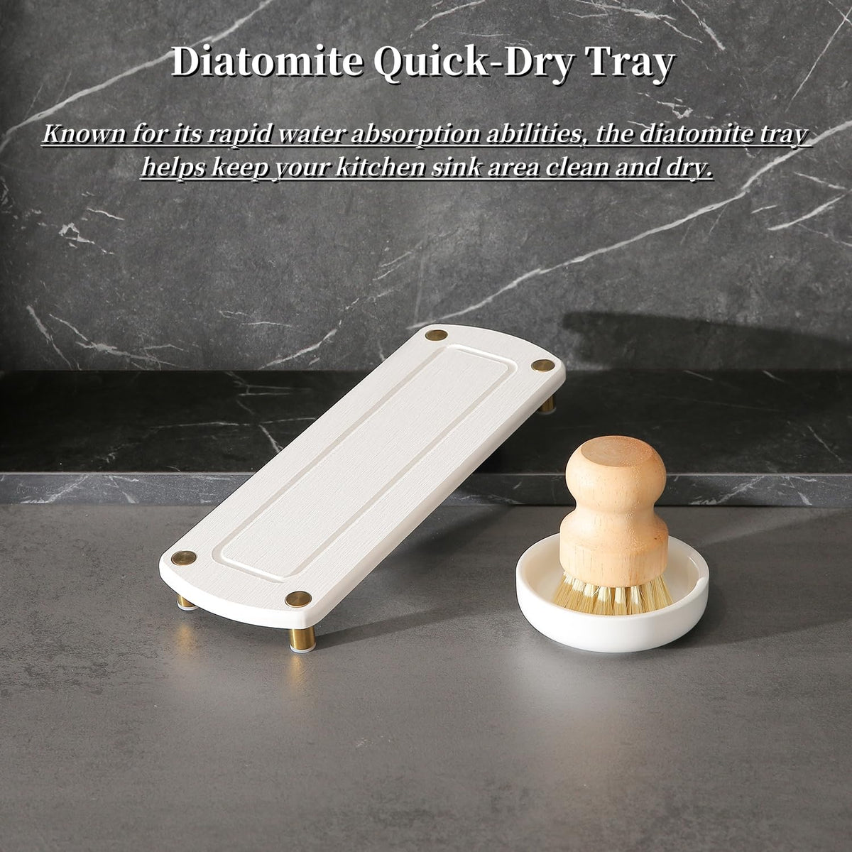 MOMEEMO Soap Dispenser Set Comes with Stainless Steel Pumps, Gold & White